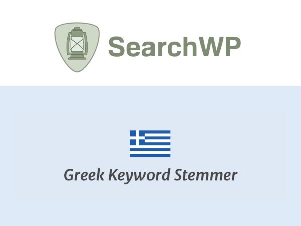 SearchWP Greek Stemmer  1.0.2