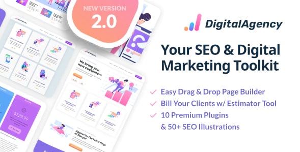 SEOWP | SEO & Digital Marketing WordPress Theme  3.12.0
