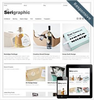 Dessign Serigraphic Responsive WordPress Theme 2.0