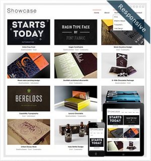 Dessign Showcase Responsive WordPress Theme 2.0