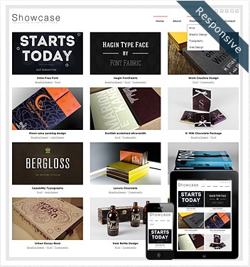 Dessign Showcase Responsive WordPress Theme 2.0