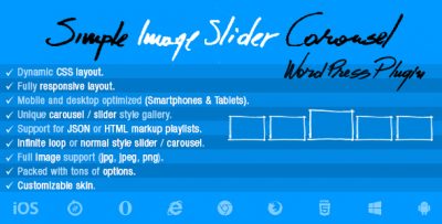 Simple Image Slider Carousel Wordpress Plugin 1.1