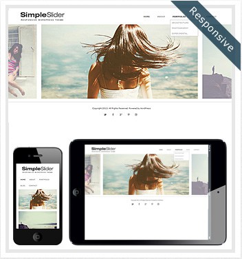 Dessign Simple Slider Responsive WordPress Theme 2.0