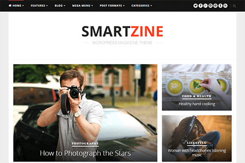Theme Junkie SmartZine WordPress Theme 1.2.0