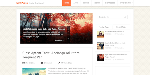 MyThemeShop SoftPress WordPress Theme 1.0.8