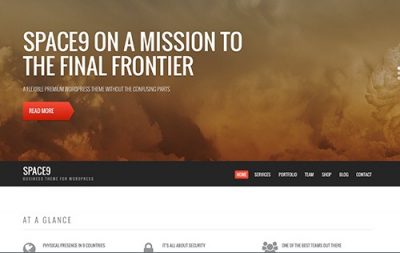 CSS Igniter Space9 WordPress Theme 2.5.0