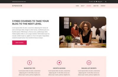 CSS Igniter Spencer WordPress Theme 1.7.2