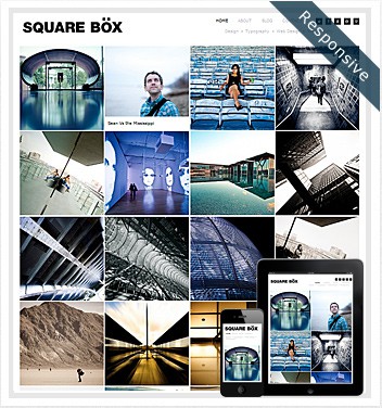 Dessign SquareBox Responsive WordPress Theme 2.0