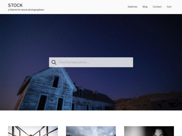 Graph Paper Press Stock Photography WordPress Theme 1.3.3
