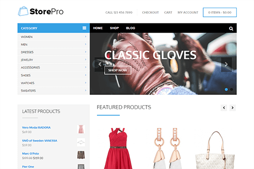 Theme Junkie StorePro WordPress Theme 1.0.4