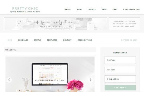StudioPress Pretty Chic Theme 1.0.0