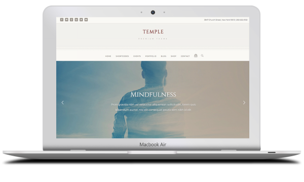 ZigZagPress Temple WordPress Theme 1.0.0