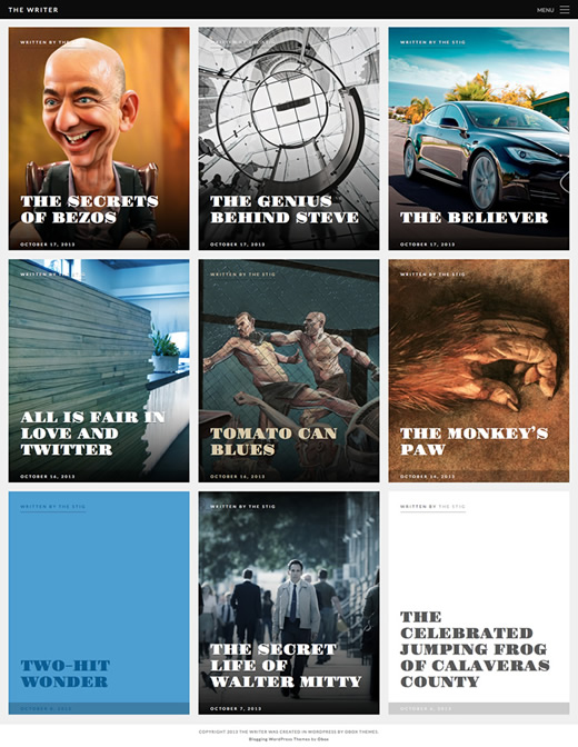 OboxThemes The Writer WordPress Theme 1.2.4  1.2.4