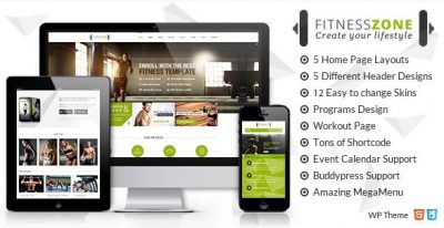 Fitness Zone – Gym & Fitness Theme 3.5