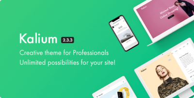 Kalium – Creative Theme For Professionals 3.6