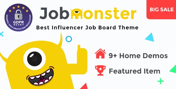 Jobmonster - Job Board WordPress Theme 4.7.0