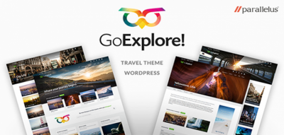 Travel WordPress Theme - GoExplore! 1.3.28
