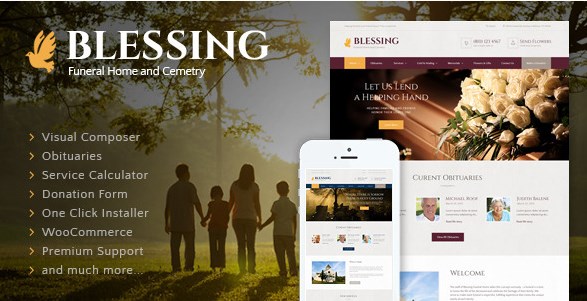 Blessing – Funeral Home WordPress Theme 1.6.1.1
