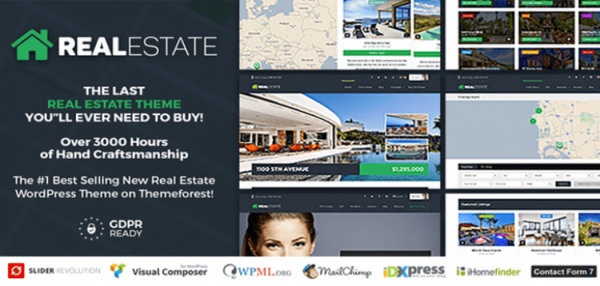 Real Estate 7 - Real Estate WordPress Theme 3.5.3