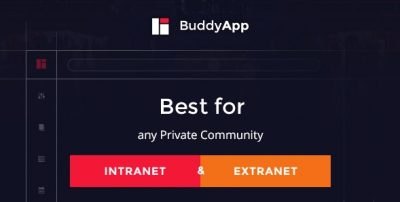 BuddyApp – Mobile First Community WordPress theme 1.8.4