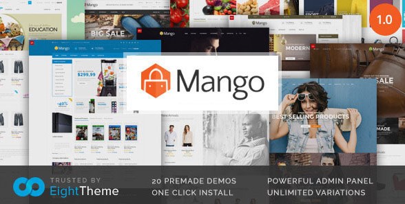 Mango – Responsive Woocommerce Theme 2.0.9