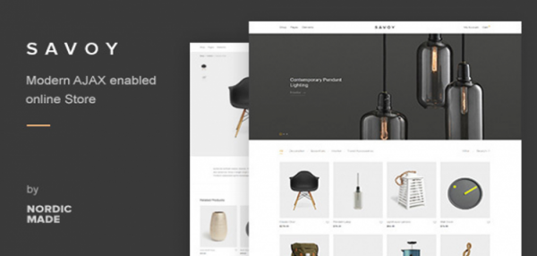 Savoy - Minimalist AJAX WooCommerce Theme 3.1.6