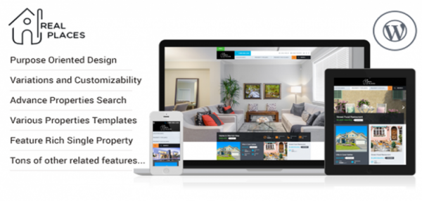 Real Places - Responsive WordPress Real Estate Theme  1.7.4