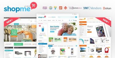 ShopMe - Multi Vendor Woocommerce WordPress Theme 1.6.3