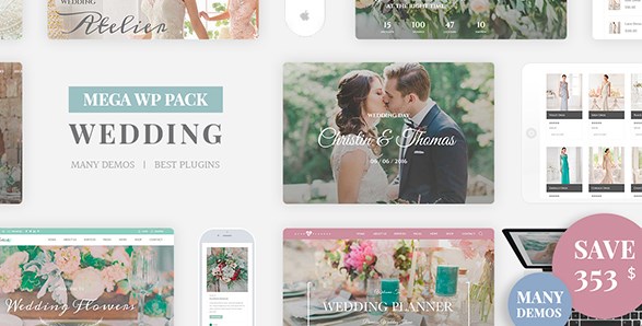 Wedding Industry – Wedding Multipurpose Couple WP 3.0