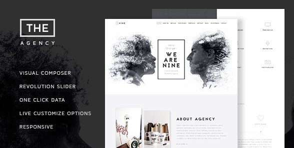 The Agency – Creative One Page Agency Theme 1.4 The Agency – Creative One Page Agency Theme 1.4