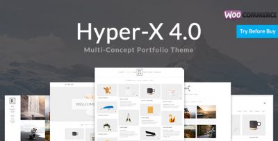 HyperX - Responsive Wordpress Portfolio Theme 4.9.9.2