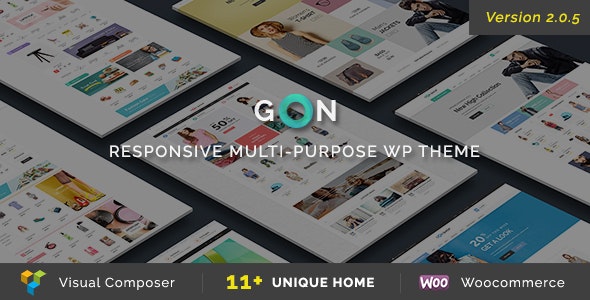 Gon | Responsive Multi-Purpose WordPress Theme 2.2.4
