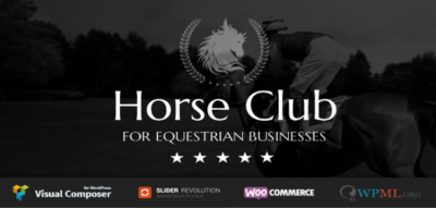 Horse Club - Equestrian WordPress Theme 2.3