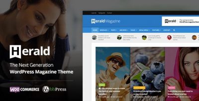 Herald - Newspaper & News Portal WordPress Theme 2.5