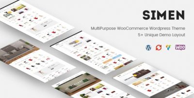 Simen - MultiPurpose WooCommerce WordPress Theme 4.0