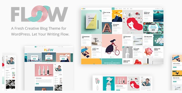 Flow – A Fresh Creative Blog Theme 1.4