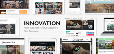 INNOVATION: Multi-Concept News, Magazine & Blog Theme 5.4