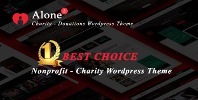 Alone – Charity Multipurpose Non-profit WordPress Theme 7.6