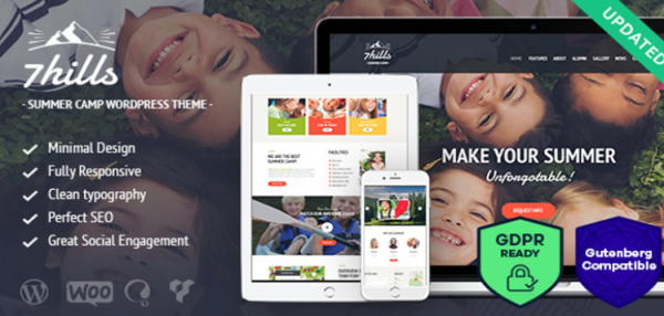 SevenHills - Summer Camp WordPress Theme 1.6 SevenHills - Summer Camp WordPress Theme 1.6