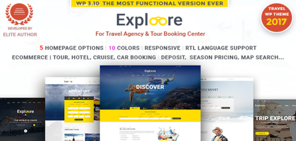 Tour Booking Travel WordPress Theme | EXPLOORE Travel 5.7 Tour Booking Travel WordPress Theme | EXPLOORE Travel 5.7