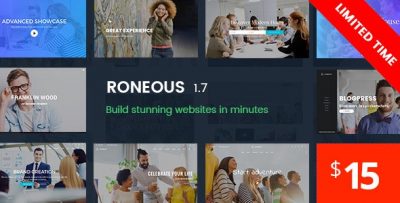 Roneous - Creative Multi-Purpose WordPress Theme 1.9.2