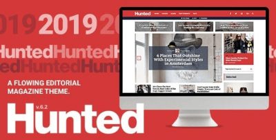 Hunted - A Flowing Editorial Magazine Theme 8.0
