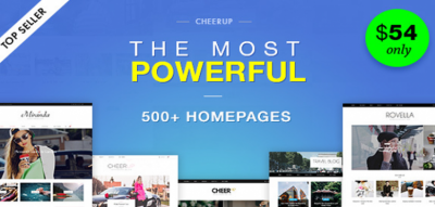 CheerUp Blog / Magazine - WordPress Blog Theme 7.6.0