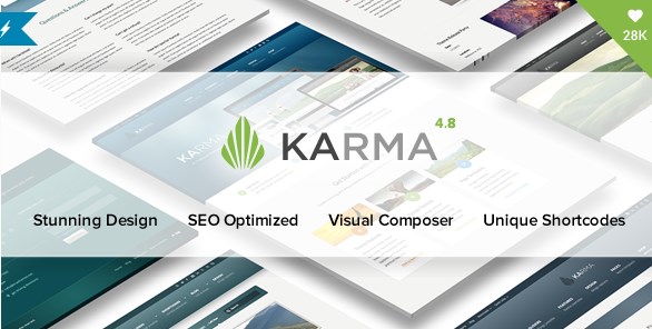 Karma – Responsive WordPress Theme 6.2.6