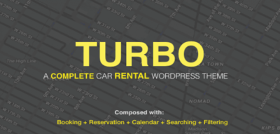 Turbo - Car Rental System WordPress Theme 7.0.1