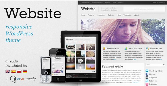Website – Responsive WordPress Theme 6.0.1