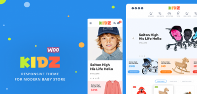 KIDZ - Baby & Kids Store WooCommerce Theme 5.8