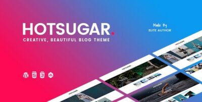 HotSugar – Responsive WordPress Blog Theme 1.0.4