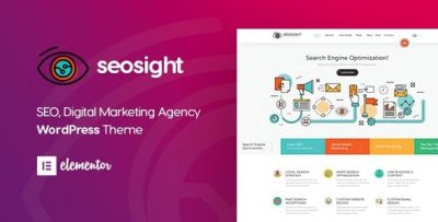 Seosight - Digital Marketing Agency WordPress Theme 5.9.5