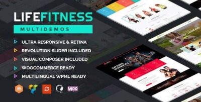 Life Fitness – Gym&Sport WordPress Theme 2.5
